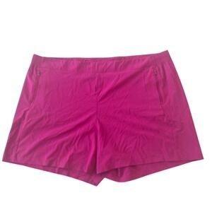 Columbia PFG Women's Size 3X Hot Pink Magenta Shorts Outdoor Drawstring Packable